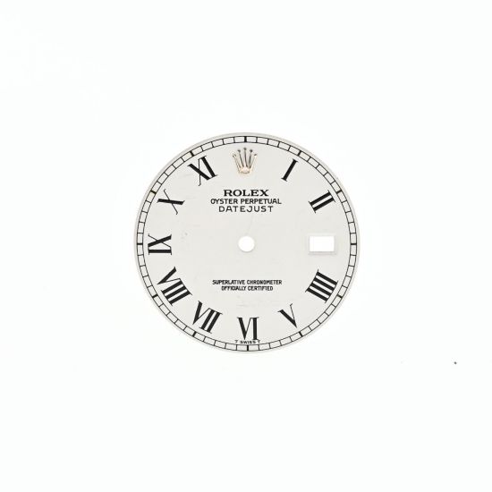 ROLEX QUADRANTE BUCKLEY PER DATEJUST 36 16030 16234 16014 (PIEDINI MANCANTI)
