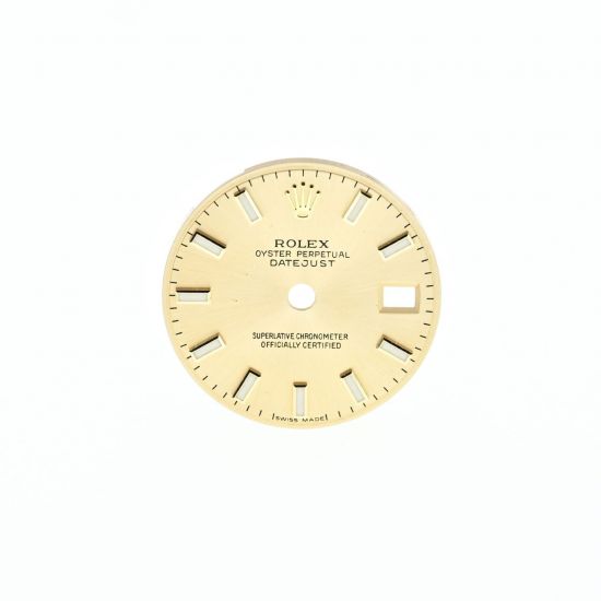ROLEX QUADRANTE CHAMPAGNE INDICI LUMINOVA PER DATEJUST 26MM 179173 179178 79173