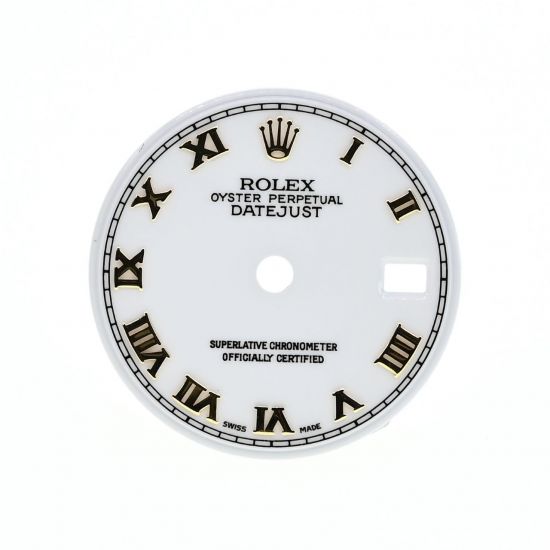 ROLEX QUADRANTE ROMAN DIAL WHITE DATEJUST PER 6917 - 69178 - 69173 - 79173 - 79178 - 79163 - 79168