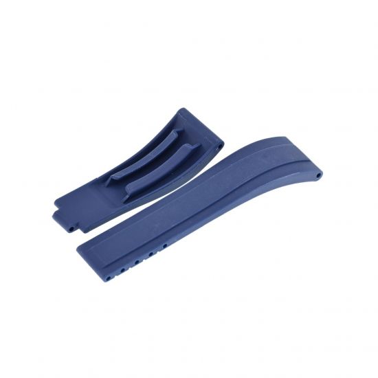 RX CINTURINO ANSA DRITTA BLU IN SILICONE 20MM, PER ROLEX SUBMARINER