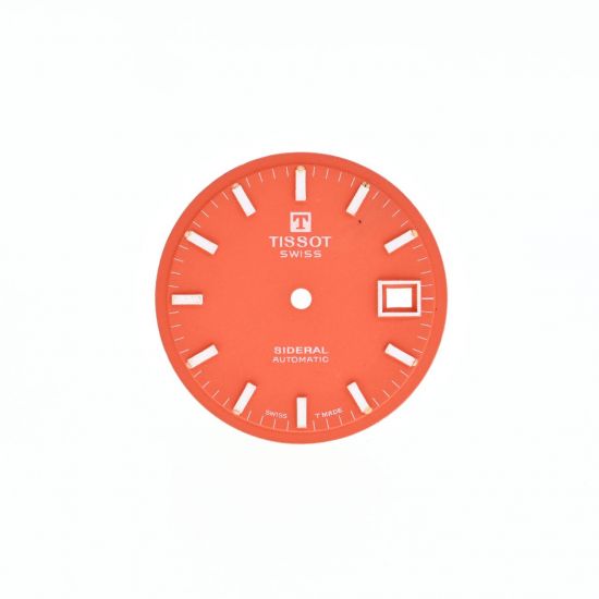 TISSOT 784-2 QUADRANTE ARANCIO SIDERAL AUTOMATIC DATA MM 29,3