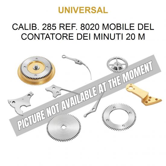 UNIVERSAL CALIB. 285 REF. 8020 MOBILE DEL CONTATORE DEI MINUTI 20 M