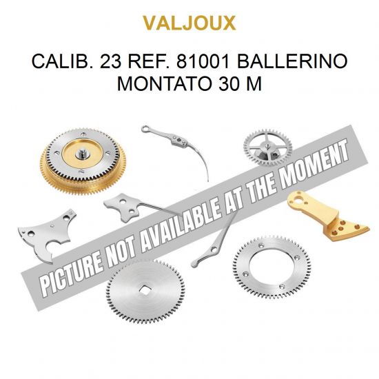 VALJOUX Calib. 23 Ref. 81001 Ballerino Montato 30 M