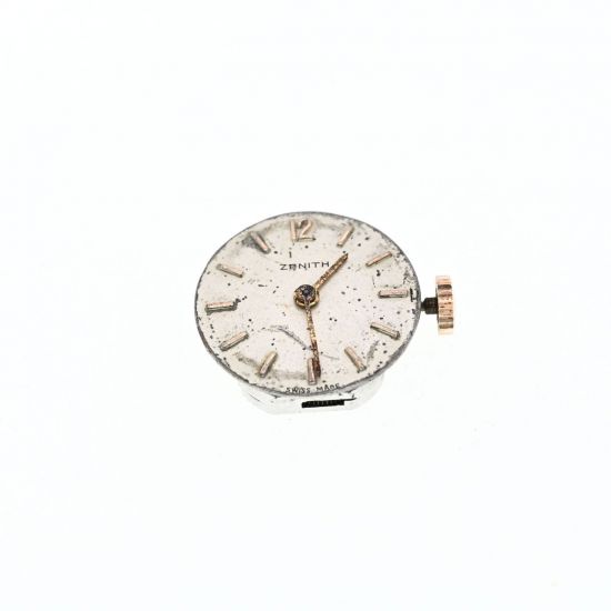 ZENITH 11T MOVIMENTO COMPLETO, BILANCIERE OSCILLA LIBERAMENTE, DA REVISIONARE