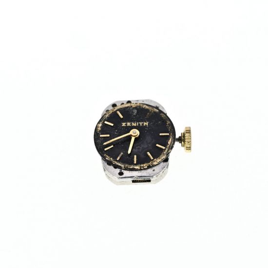 ZENITH 11T MOVIMENTO COMPLETO, BILANCIERE OSCILLA LIBERAMENTE, DA REVISIONARE 2