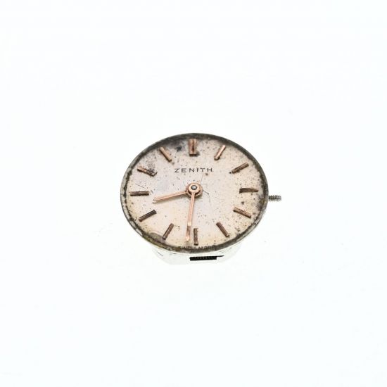 ZENITH 11T MOVIMENTO COMPLETO, BILANCIERE OSCILLA LIBERAMENTE, DA REVISIONARE 4
