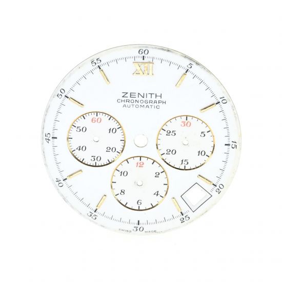 ZENITH QUADRANTE BIANCO ’’CHRONOGRAPH AUTOMATIC’’ PER 20.0020.400