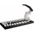 BERGEON 5500-A PRESSA COMPLETA PER OCCHIALI IN METALLO, CON 30 PICCHETTI REVERSIBILI, SU BASE IN LEGNO