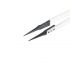 BERGEON 6571-CFR-5 PINZETTA DI PRECISIONE IN ACCIAIO CON PUNTE IN FIBRA DI CARBONIO LUNGHEZZA 130 MM