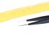 BERGEON PINZETTA DI PRECISIONE NERA IN ACCIAIO ANTIMAGNETICA, LUNGHEZZA 120 MM
