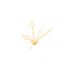 EVERGREENPARTS SET LANCETTE ORO LUMINOVA (VERDE) PER R 1530/1570