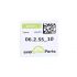 EVERGREENPARTS SS 10 SET SFERE LUMINOVA (VERDE) PER R. 1530/1570 REF. 1601