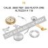 FE FRANCE EBAUCHES CALIB. 3600 REF. 255 RUOTA ORE ALTEZZA H 118