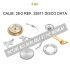 FHF Calib. 28-2 Ref. 25571 Disco Data