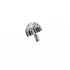 GENERIC COMPATIBILE CORONA A VITE PER BREITLING WINDRIDER A45355 , Ø 6.0MM PASSO 0.9MM