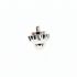GENERIC COMPATIBILE CORONA ACCIAIO PER CARTIER ROADSTER , 7.6MM PASSO 1.00MM