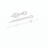 GENERIC SET LANCETTE BIANCHE PER R. SUBMARINER 5513 5512 CAL. 1530-1535