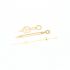 GENERIC SET LANCETTE GIALLE PER R. SUBMARINER 5513 5512 CAL. 1530-1535