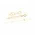 GENERIC SET LANCETTE GIALLE PER R. SUBMARINER 5513 5512 CAL. 1530-1535