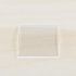 GENERIC COMPATIBILE VETRO ZAFFIRO PER CARTIER TANK MC 3589 28X25X2.5
