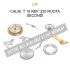 LIP Calib. T 15 Ref. 220 Ruota Secondi