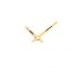 OMEGA 1000 COPPIA LANCETTE ( ORE 130, MINUTI 60) ORO PLACC.