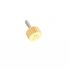 OMEGA 13098 CORONA ORO GIALLO Ø 4.5MM TUBO 2.0MM
