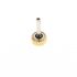 OMEGA 43266 CORONA ORO GIALLO Ø 4.5MM TUBO 2.0MM