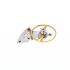 ROLEX 1602 COD. 1892 BILANCIERE COMPLETO, ASSE ROTTO, SPIRALE DA SISTEMARE
