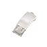 ROLEX CLASP VINTAGE U.S.A 14K TRIM IN ACCIAIO DA 17MM, DIFETTOSO, PER PARTI