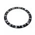 ROLEX INSERTO GHIERA NERO PER GMT REF. 16750, NUOVO