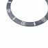 ROLEX INSERTO GHIERA NERO SBIADITO ’’GHOST’’ ’’SERIF’’ PER SUBMARINER REF. 14060