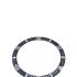 ROLEX 1 INSERTO GHIERA NERO SBIADITO ’’GHOST’’ ’’SERIF’’ PER SUBMARINER REF. 16610