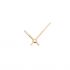 ROLEX PRECISION 5500 SET LANCETTE ORO GIALLO (FORO ORE 130 MINUTI 80)