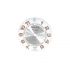 ROLEX QUADRANTE ARGENTEE CONCENTRICO PER AIR-KING 34MM 114200