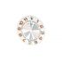 ROLEX QUADRANTE ARGENTEE CONCENTRICO PER AIR-KING 34MM 114200