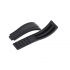 RX CINTURINO ANSA DRITTA NERO IN SILICONE 20MM, PER ROLEX SUBMARINER